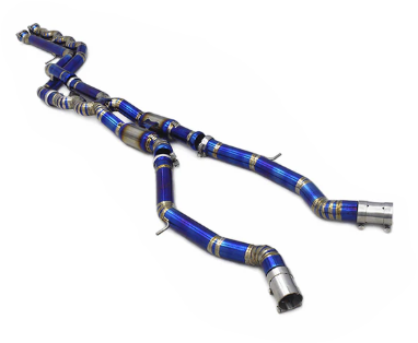 [TITANIUM] BMW F80 M3 F82 M4 EQUAL LENGTH MIDPIPE