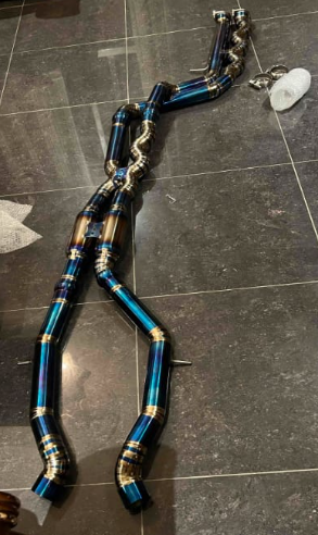 [TITANIUM] BMW F80 M3 F82 M4 EQUAL LENGTH MIDPIPE