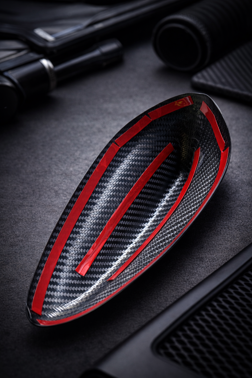 Cubierta de Antena Carbono Seco BMW