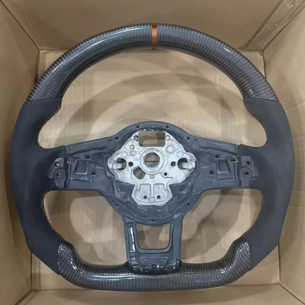 Volante Carbono Cuero/Alcantara para VW Golf 7 / GTI / R