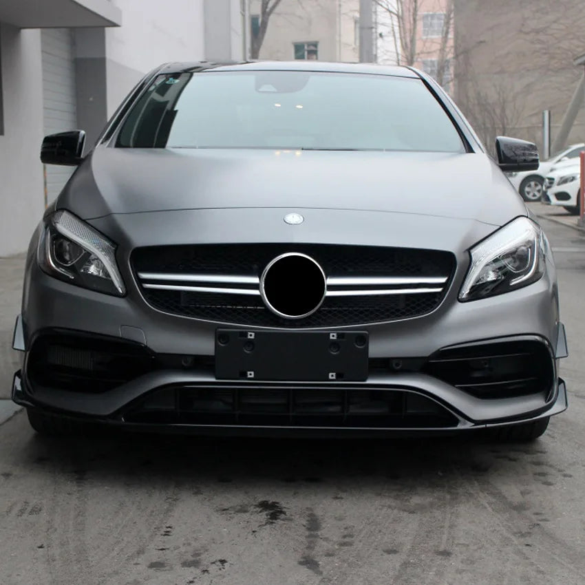 Splitter Frontal Negro Brillante Mercedes W176 AMG-Line / A45