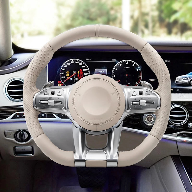 Volante de Cuero Beige para Mercedes-Benz