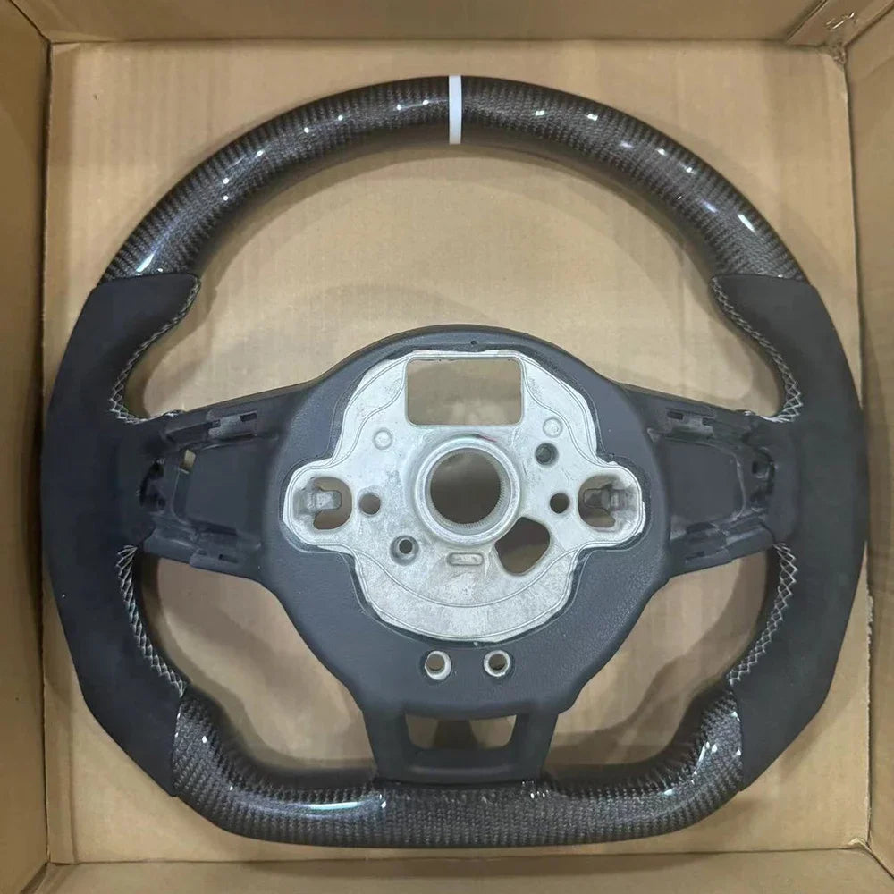 Volante Carbono Cuero/Alcantara para VW Golf 7 / GTI / R