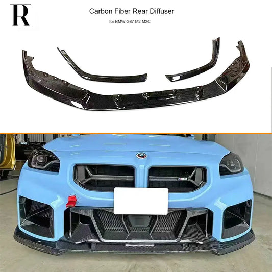 Splitter Frontal Dry Carbon 3D Style BMW G87 M2 (2022+)