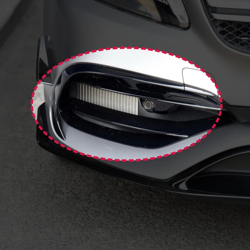 Splitter Frontal Negro Brillante Mercedes W176 AMG-Line / A45