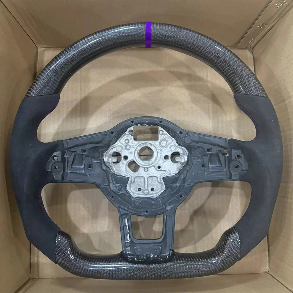 Volante Carbono Cuero/Alcantara para VW Golf 7 / GTI / R