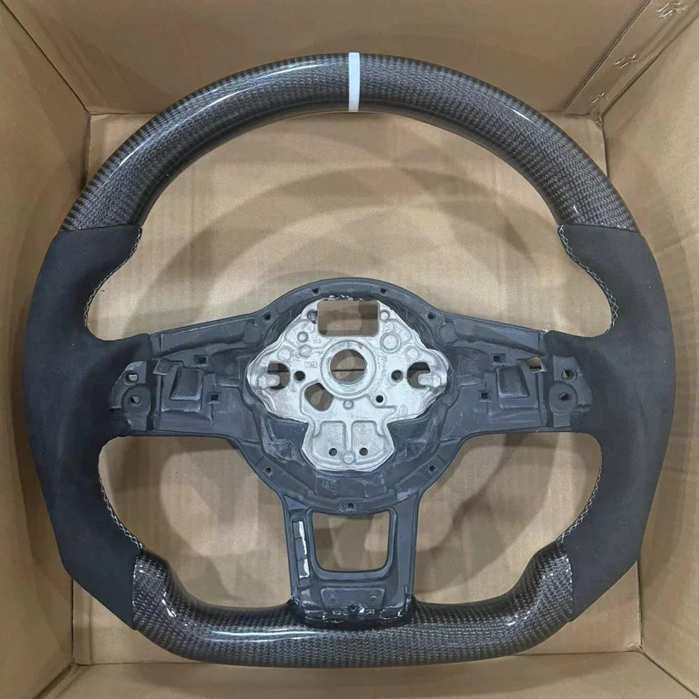 Volante Carbono Cuero/Alcantara para VW Golf 7 / GTI / R