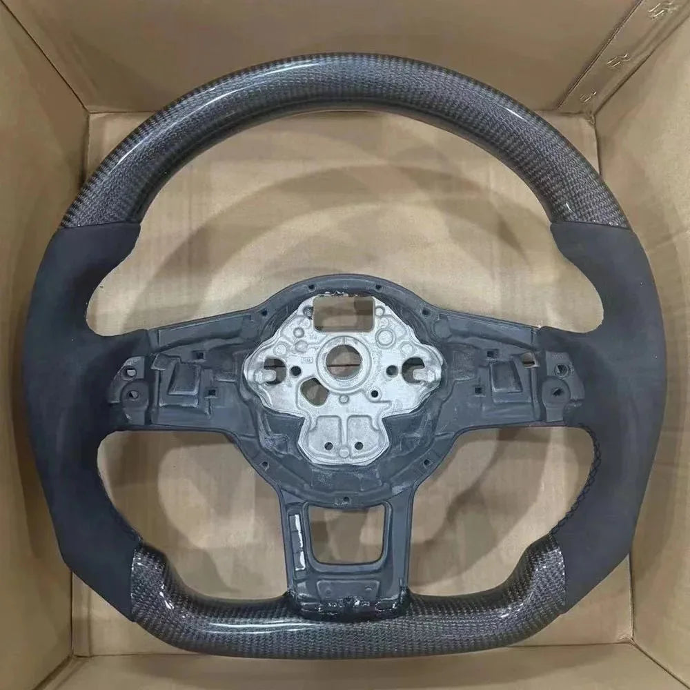 Volante Carbono Cuero/Alcantara para VW Golf 7 / GTI / R