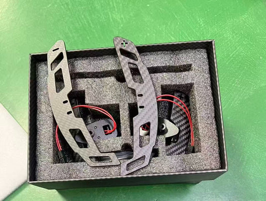 Levas Magnéticas de Fibra de Carbono para Mercedes Clase A